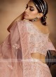 Peach Color Net Lehenga Choli